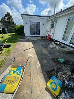 Existing Patio