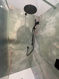 Concealed shower